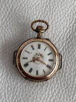 Alte filigrane Taschenuhr Silber 800 RUBIS