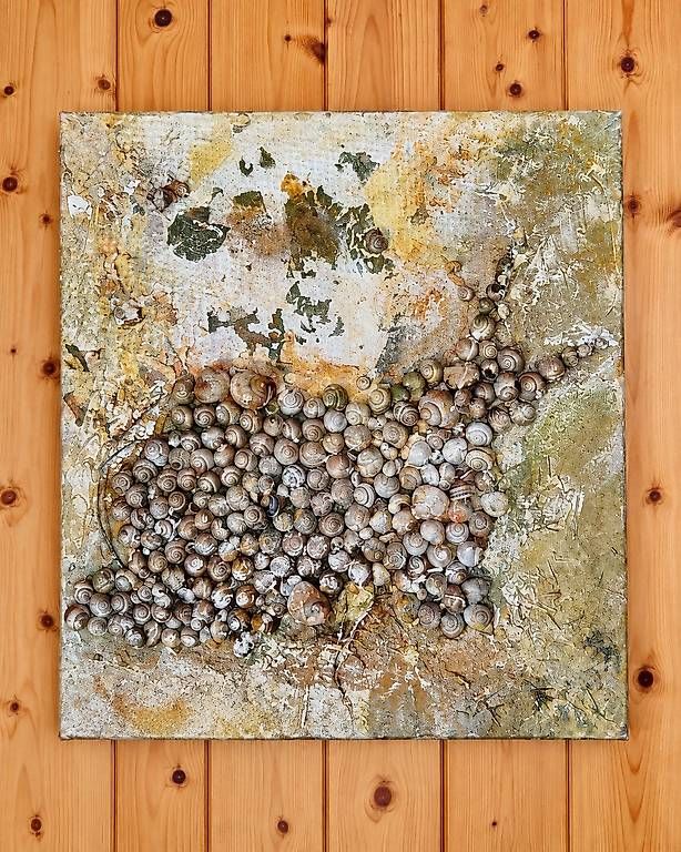 Dipinti: Autumns snail Abstract art  – Nuovo e nell'imballaggio originale da Termen venduto da tak_5fwx