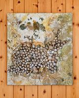 Autumns snail Abstract art 