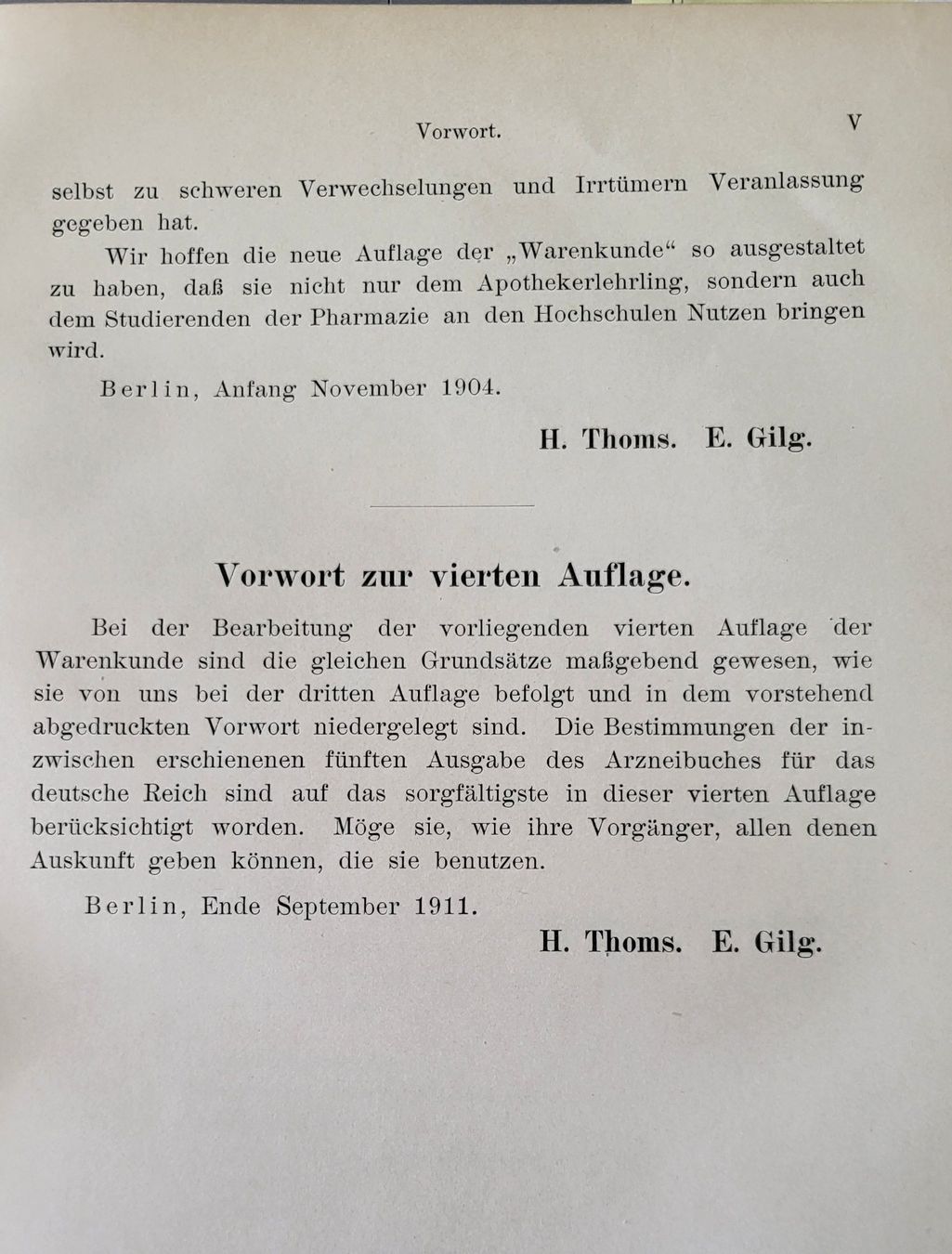 Libri: Alte "Schule der Pharmazie - Warenkunde" von 1911 – Usato da Trin Mulin venduto da jerb 3