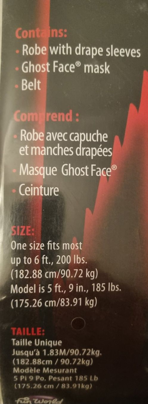 Costumi: Scream Kostüm – Nuovo e nell'imballaggio originale da Mollis venduto da man_dz7w 2