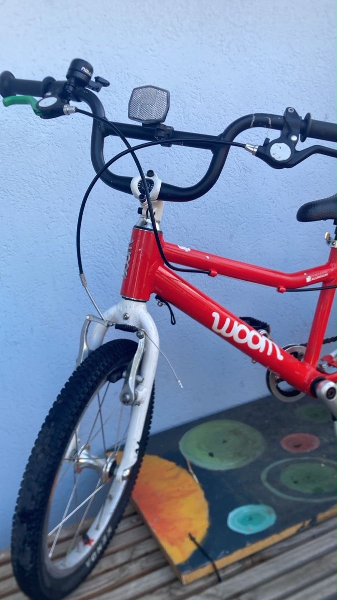 Woom Biciclette: Woom-3 Rot Kinderfahrrad gebraucht – Usato da Basel venduto da leinaz 1