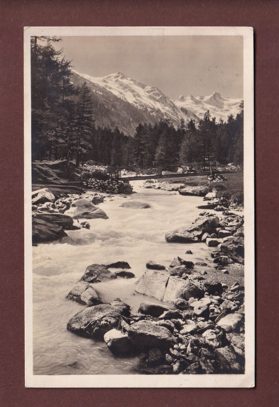 Cartoline postali: Im ROSEGTAL - 1929 – Usato da Pully venduto da nicecards-shop