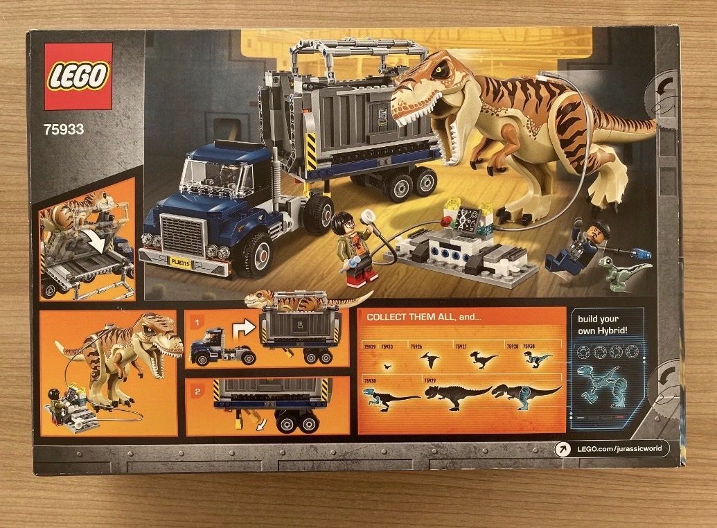 Lego Baukästen: LEGO Jurassic World 75933 T. Rex Transport NEU OVP EOL – Neu und originalverpackt aus Stäfa von greety1981 1