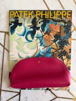 Pochette Patek Philippe rose cuir Made in Italy neuf