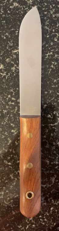 Linder Filetmesser – Rostfreies Tauchermesser Mit 17 Cm Klinge, Kunststoffgriff & Scheide