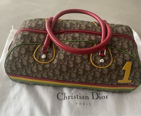Dior Rasta line trotter bowler vintage by John Galliano