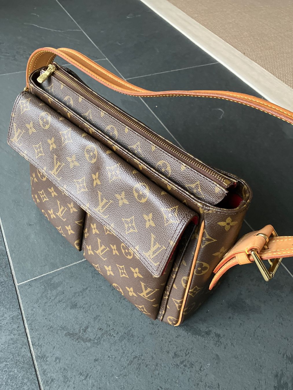 Louis Vuitton Taschen für Damen: Original Louis Vuitton Tasche - Vivacité Monogram – Gebraucht aus Winterthur von pompea 3