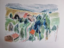 PORTMANN HANNES LITHOGRAPHIE SIGNIERT NUMMERIERT