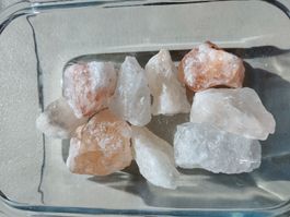🧂🩷✨ Himalaya Salz Kristalle rosa und weiss ✨🤍💎