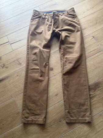 Trendige Herren Chino Hose aus Baumwolle, Grösse 32/32