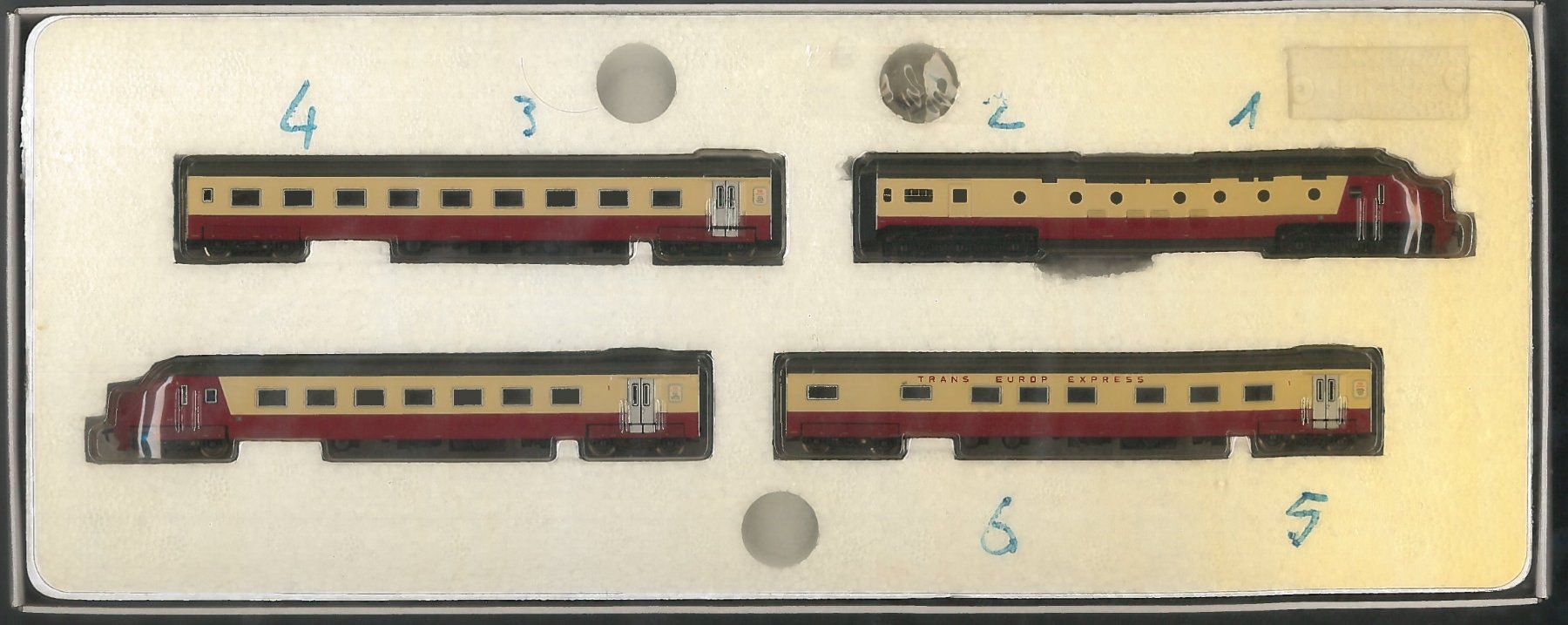 Trix Modellini di ferrovie: RAm TEE | Spur Minitrix - Art.Nr. 12224 – Usato da Gränichen venduto da iknow