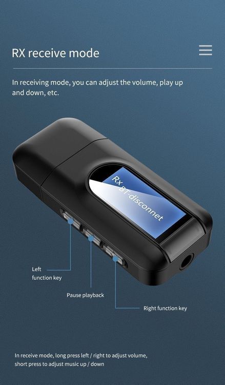 Bluetooth Empfänger Transmitter 2 in 1 | Kaufen auf Ricardo