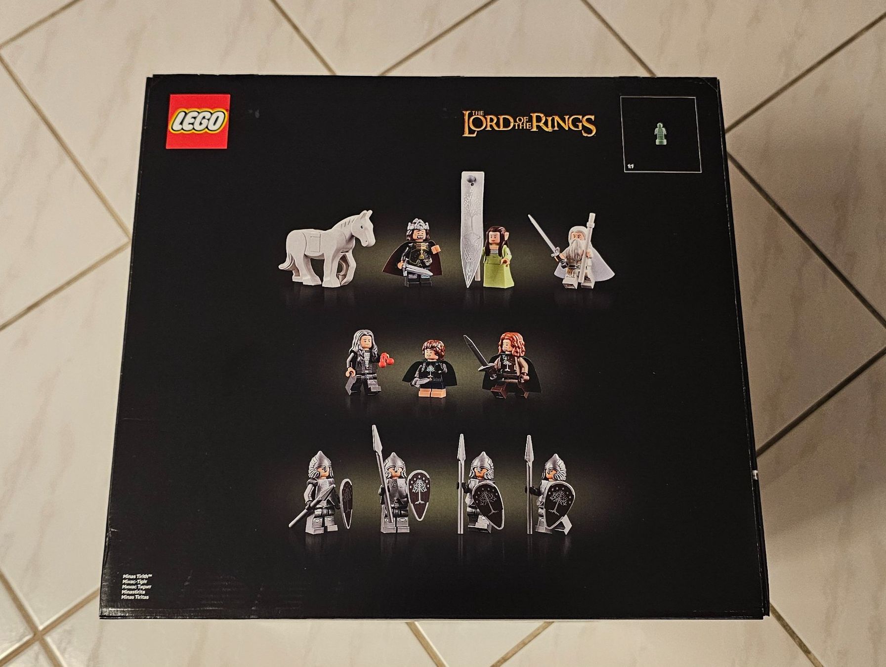 Lego Kit di costruzioni: Lego Der Herr der Ringe: Minas Tirith – Nuovo e nell'imballaggio originale da Stettlen venduto da Blubiblo 5