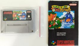 Super Mario World 2 Yoshi's Island SNES PAL mit Anleitung