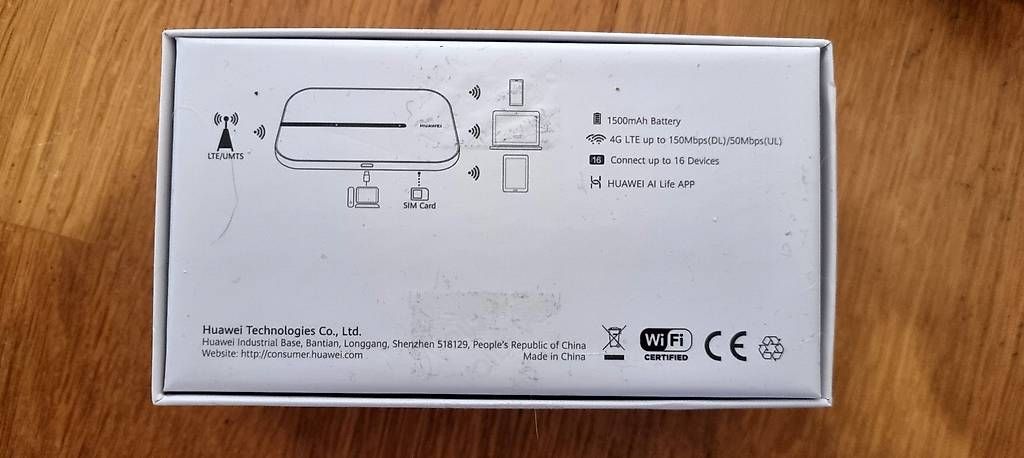 Modem & Router: Huawei 4G Mobile WiFi E5576-320 - Neuf – Usato da Orbe venduto da Phenglar 2