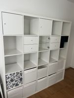 5x5 Kallax weiß mit vielen Einsätzen