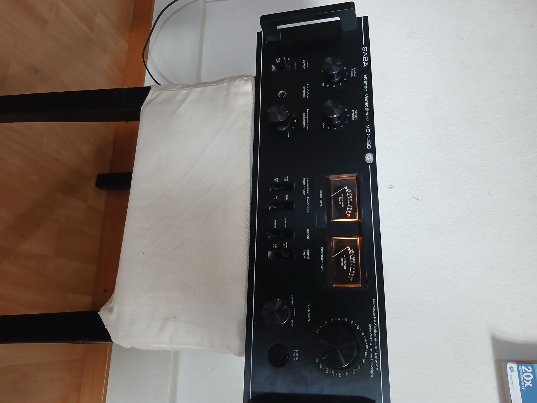 Saba Verstärker: Amplificateur SABA VS2080 – Gebraucht aus Fontaines NE von Dimeh 1