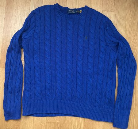 Ralph Lauren Royal Blue Sweater (M)