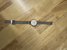 Daniel Wellington Classic B32S1 Mesh Armbanduhr silber