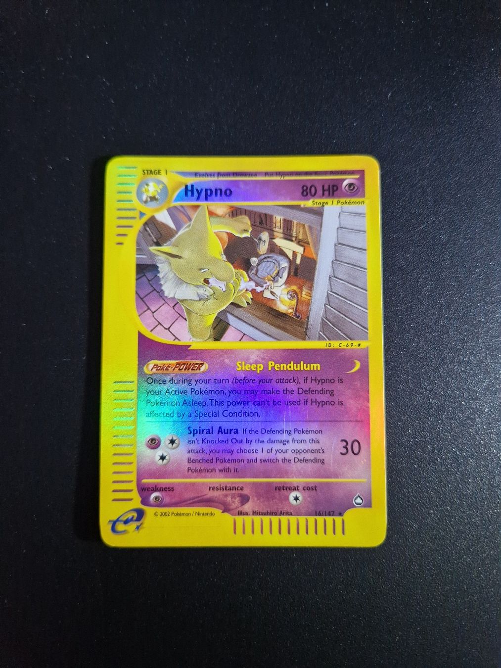 Pokémon Carte collezionabili: Hypno reverse 🇬🇧 Aquapolis – Nuovo (secondo la descrizione) da Giubiasco venduto da MrGru1992