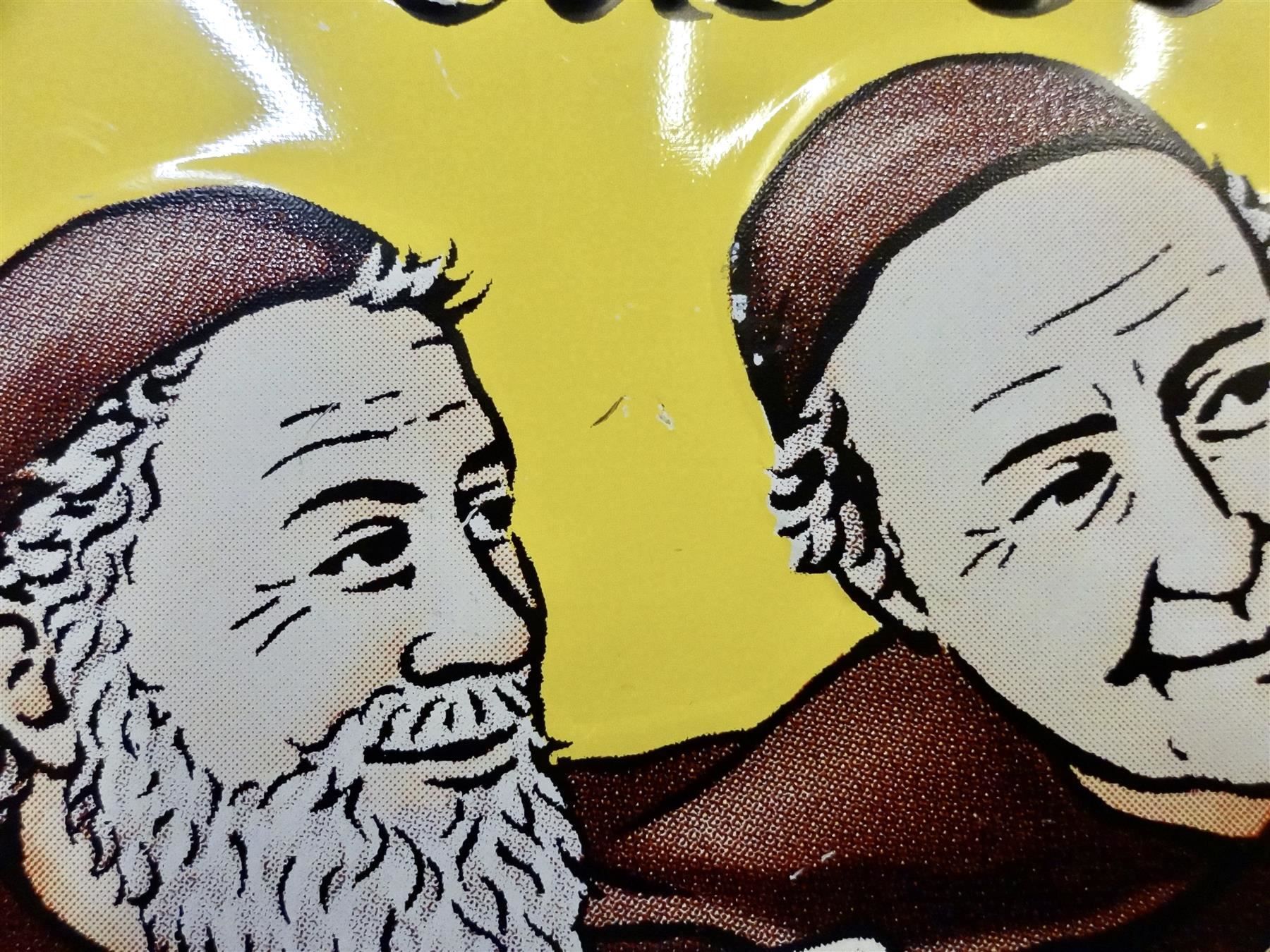 Eichhof Insegne: ovales Blechschild Schild Bier EICHHOF KLOSTERBRÄU Werbung – Nuovo (secondo la descrizione) da Kerzers venduto da bottlesandboxes 2