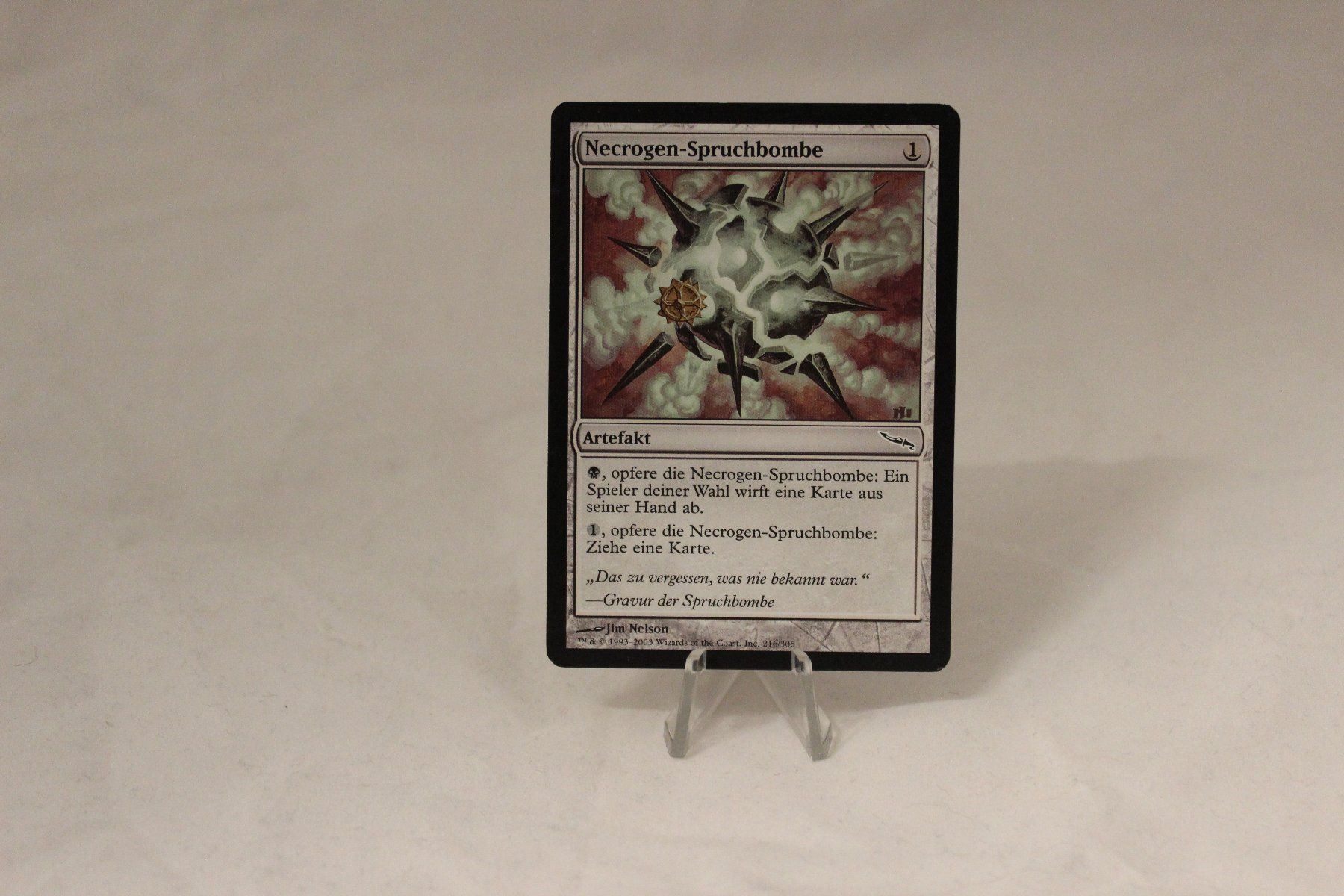 Magic The Gathering Carte collezionabili: Necrogen-Spruchbombe - Magic – Usato da Dulliken venduto da Sefty
