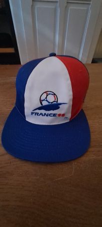 Casquette collector mondial foot 98 équipe de France