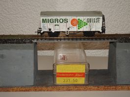 Liliput 224 30  FS Ibe  Kühlwagen Migros H0 DC