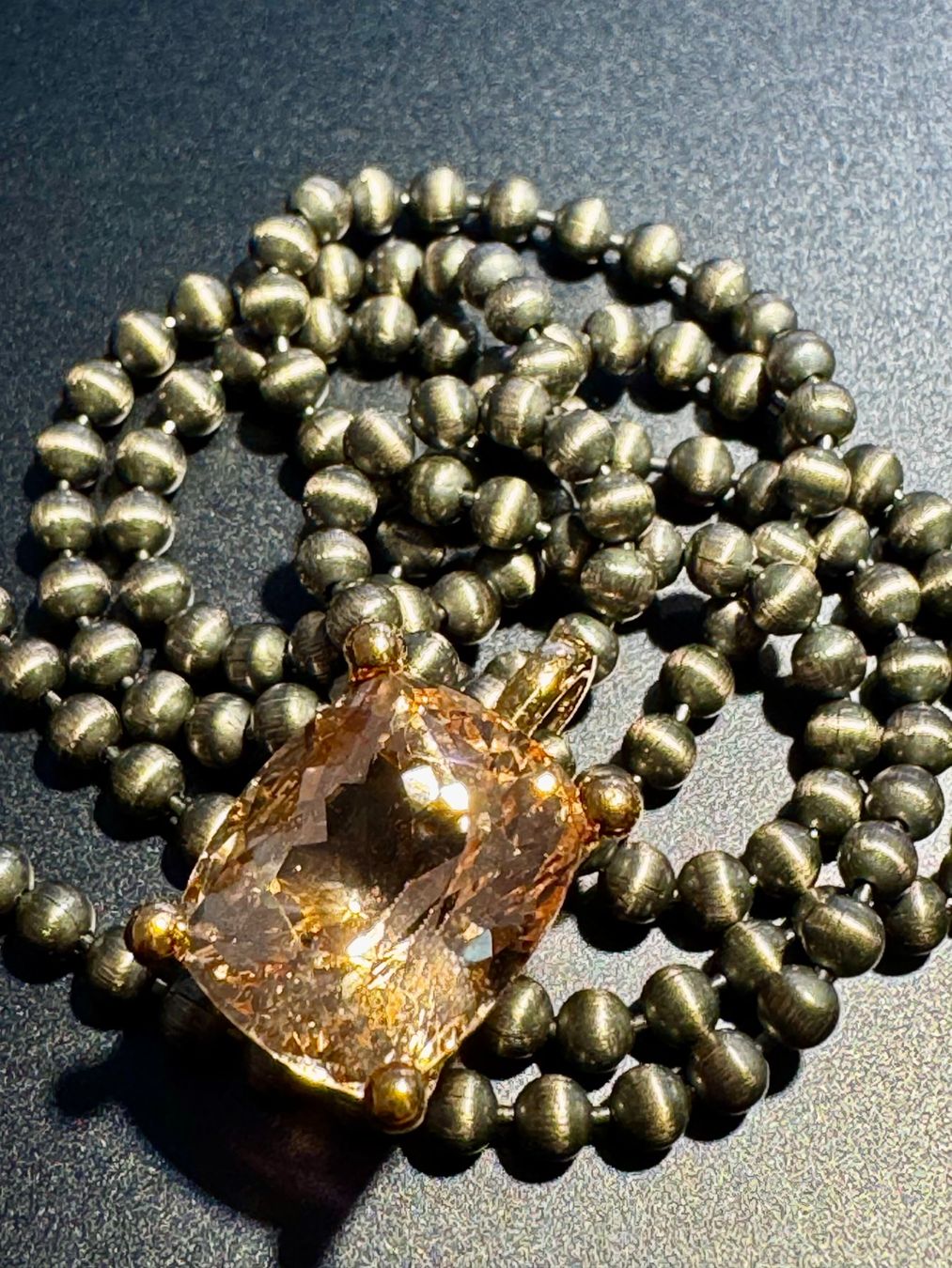 Ciondoli: Magic Morganit - Rotgold-Anhänger und Edelstein – Nuovo e nell'imballaggio originale da Jona venduto da Herzschmiede 3