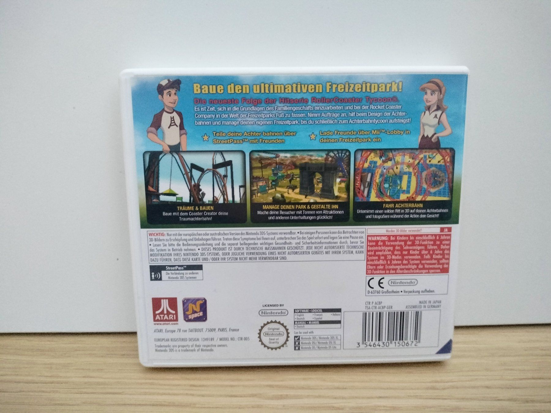 Nintendo Spiele: RollerCoaster Tycoon 3D für Nintendo 3DS – Gebraucht aus Wil SG von kaizzen 5