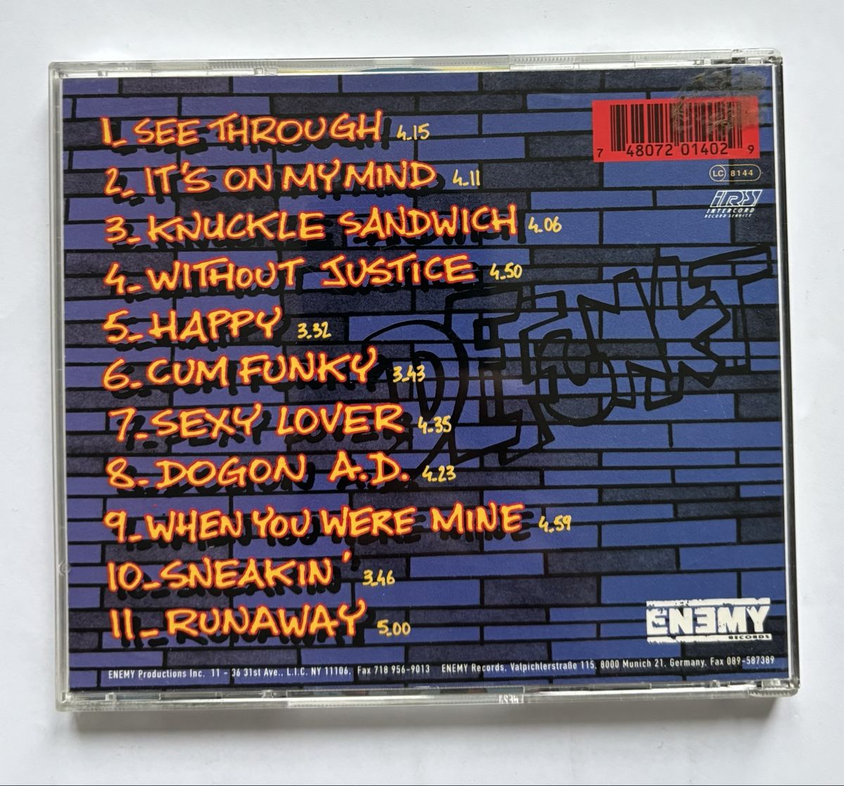CD: Defunkt - Cum Funky - CD NM/VG+ – Usato da Neuchâtel venduto da Deivid2 3