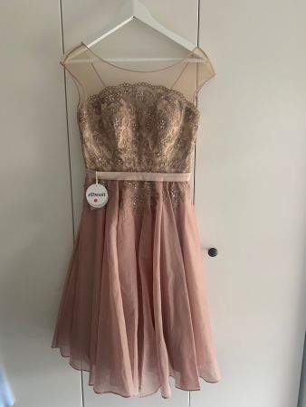 edressit Festkleid Abendkleid mit Pailletten Grösse M /38