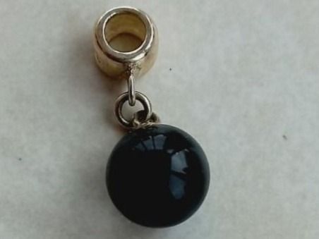Ciondoli: Silber Schmuck Anhänger Obsidian schwarz – Nuovo e nell'imballaggio originale da Winistorf venduto da acreativ2