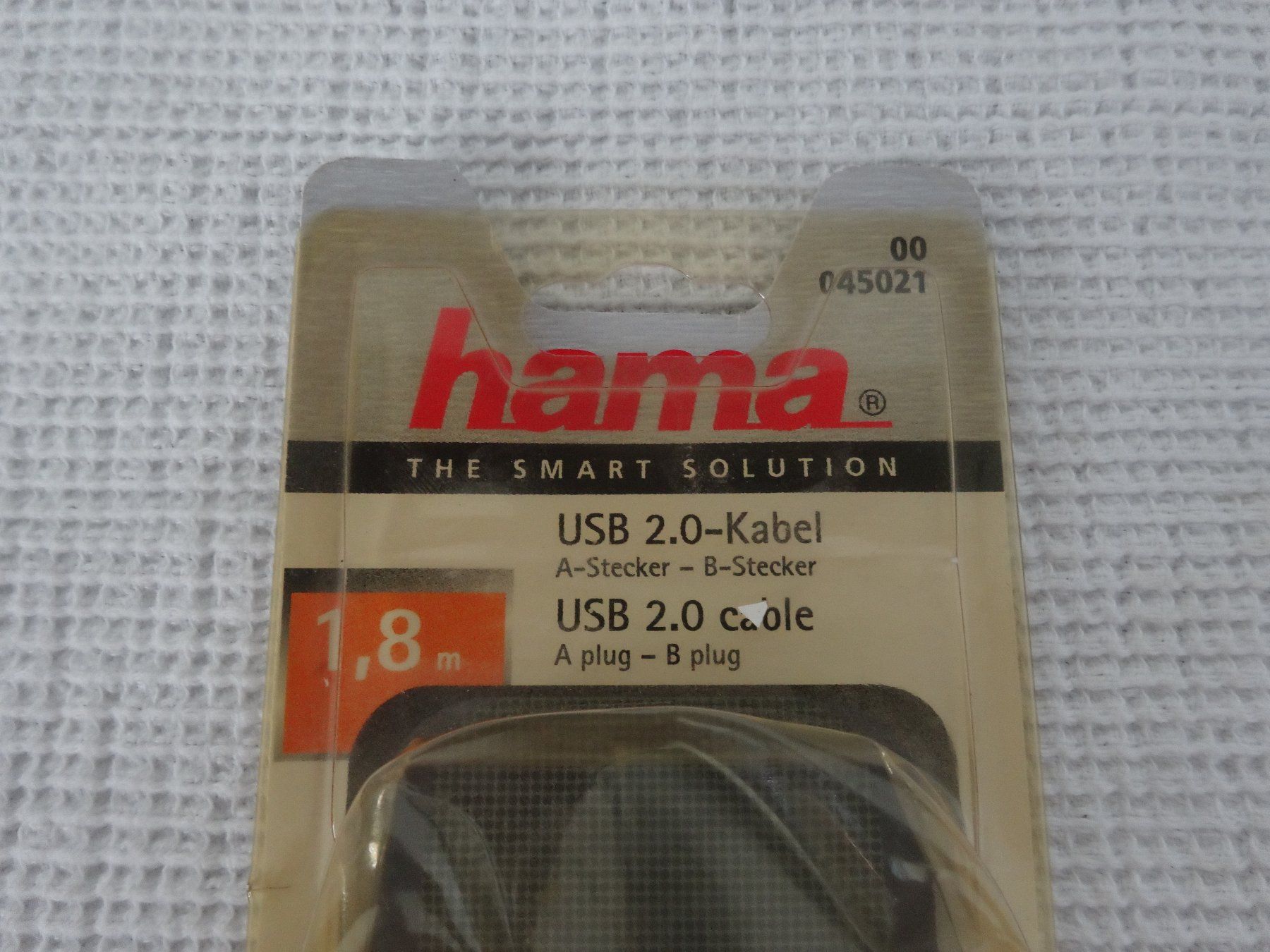 Hama Cavi: Hama USB 2.0.-Kabel 1.8 Meter – Nuovo e nell'imballaggio originale da Neerach venduto da jenny062 1