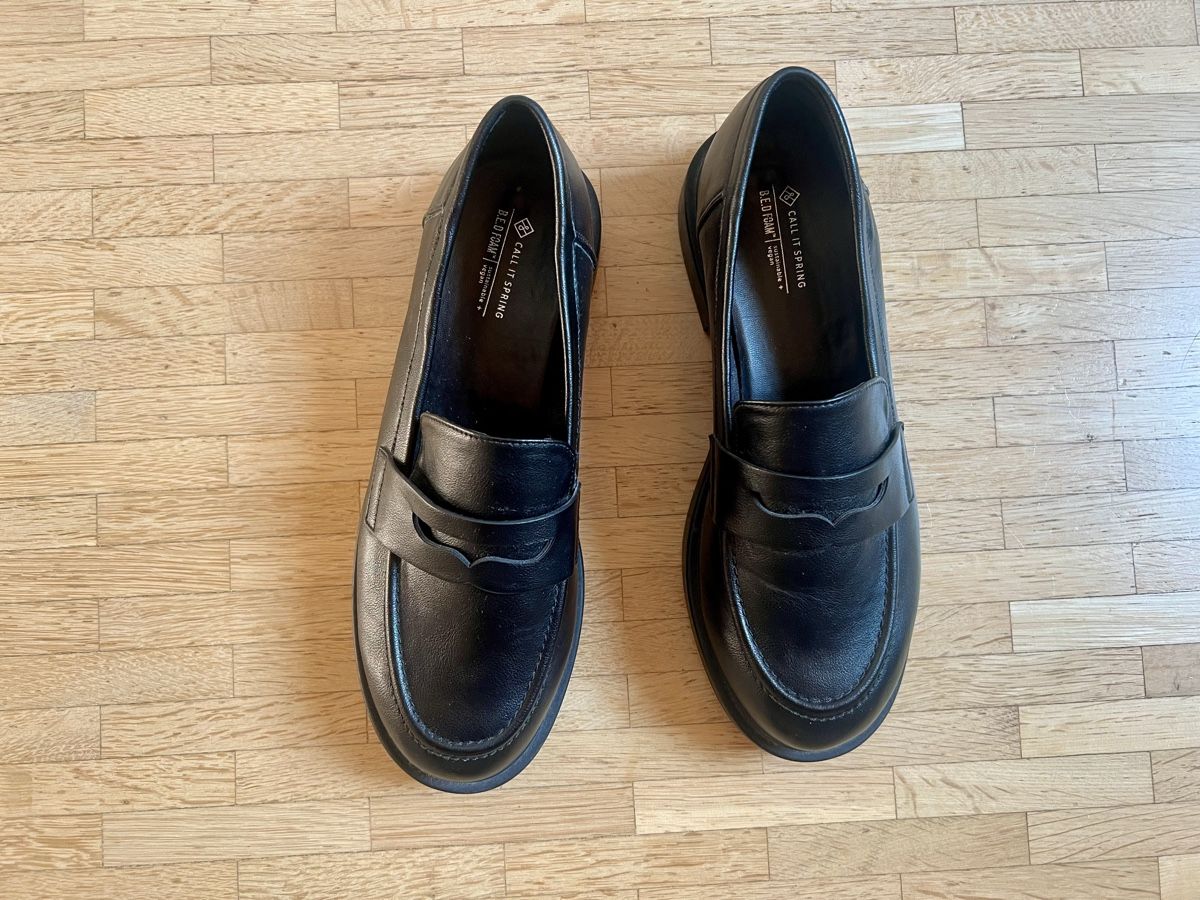 Damenschuhe: Mocassins noirs Call It Spring, taille 42, état impeccable! – Neu (gemäss Beschreibung) aus Fribourg von alex_afs