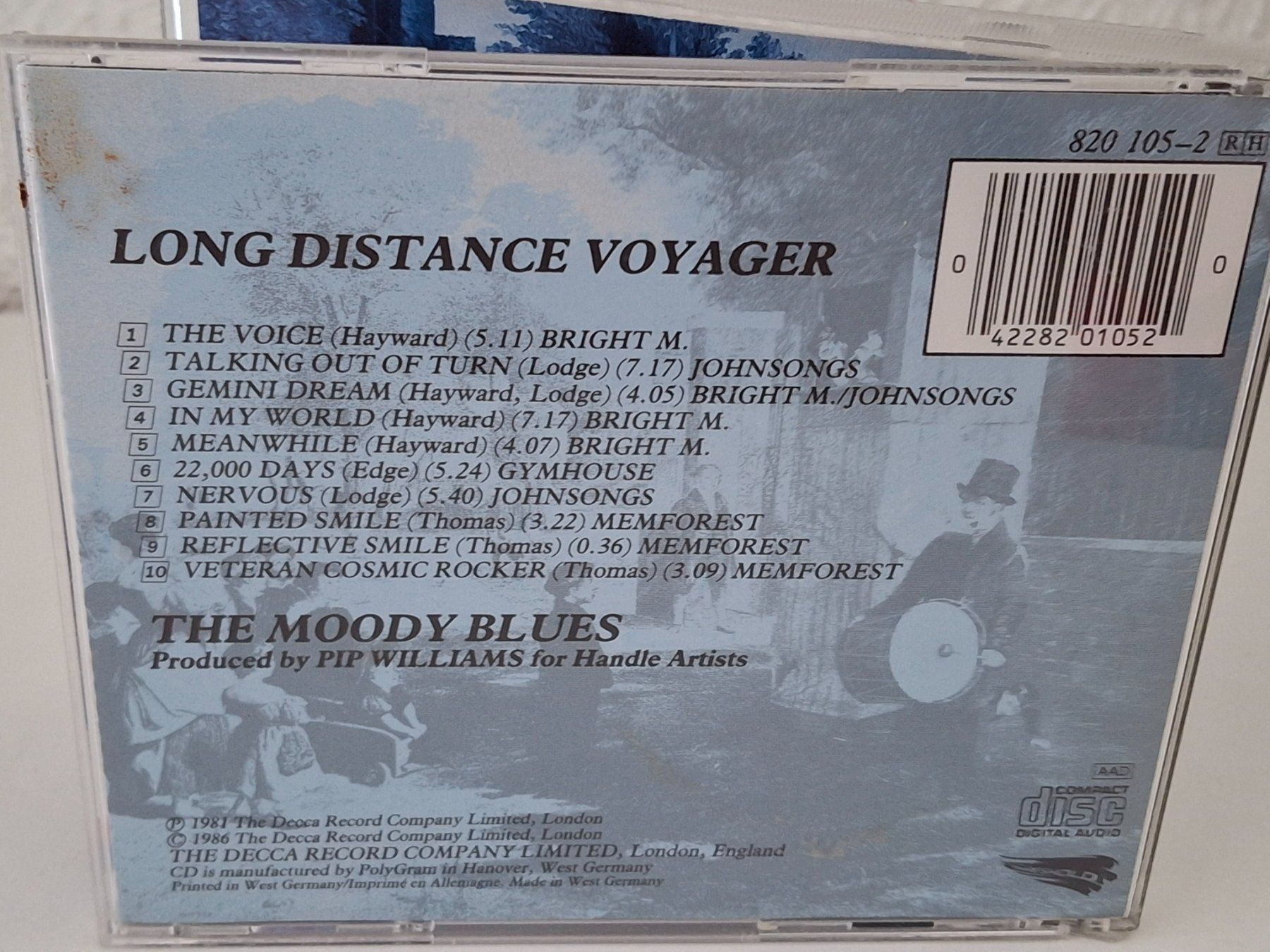 CD: CD The Moody Blues - Long Distance Voyager – Usato da Aarberg venduto da Jackup1 1