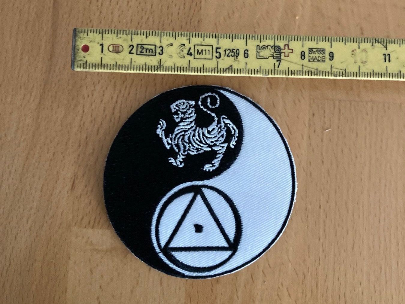 Toppe: Tiger Yin Yang Patch Aufnäher Sticker – Nuovo (secondo la descrizione) da Horn venduto da abutre72