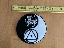 Tiger Yin Yang Patch Aufnäher Sticker