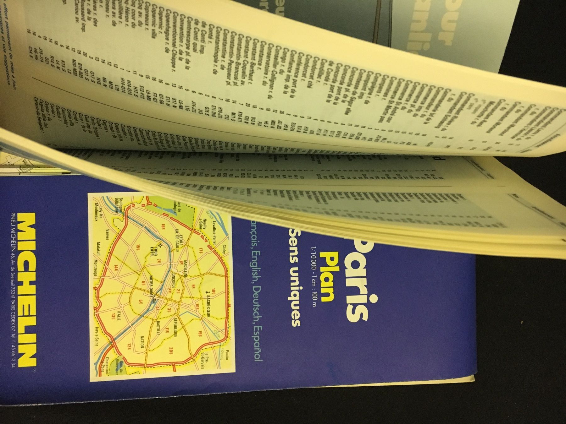Cartine & Atlanti: Alte Michelin- Land- Karte PARIS – Usato da Siegershausen venduto da Bubsi83 1