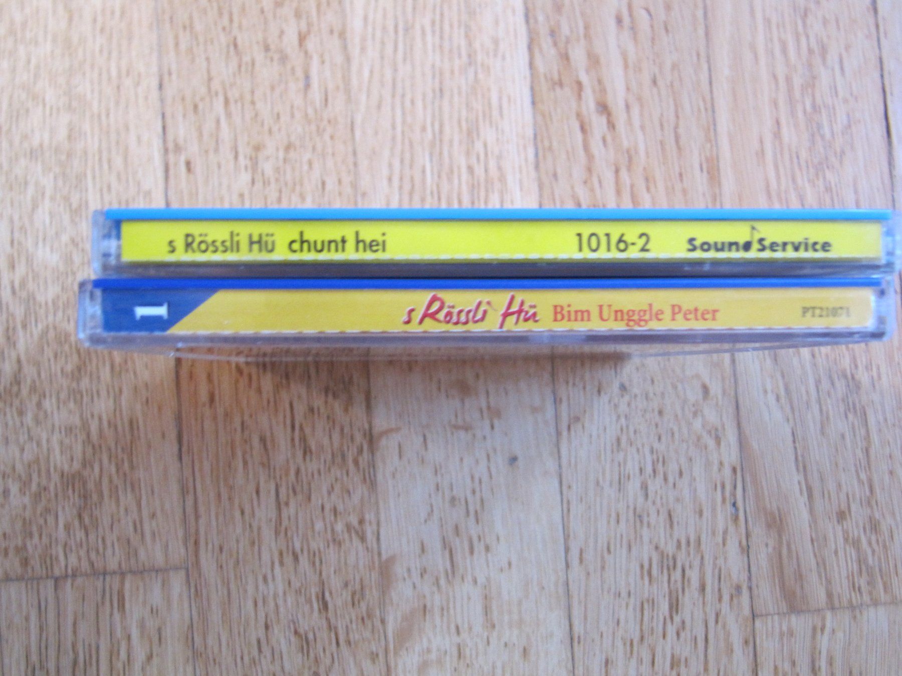 CD: 2 Kinder-CDs: Rössli Hü, mit WAM Steinegger Schaeppi – Usato da Würenlos venduto da AustralisZ 3
