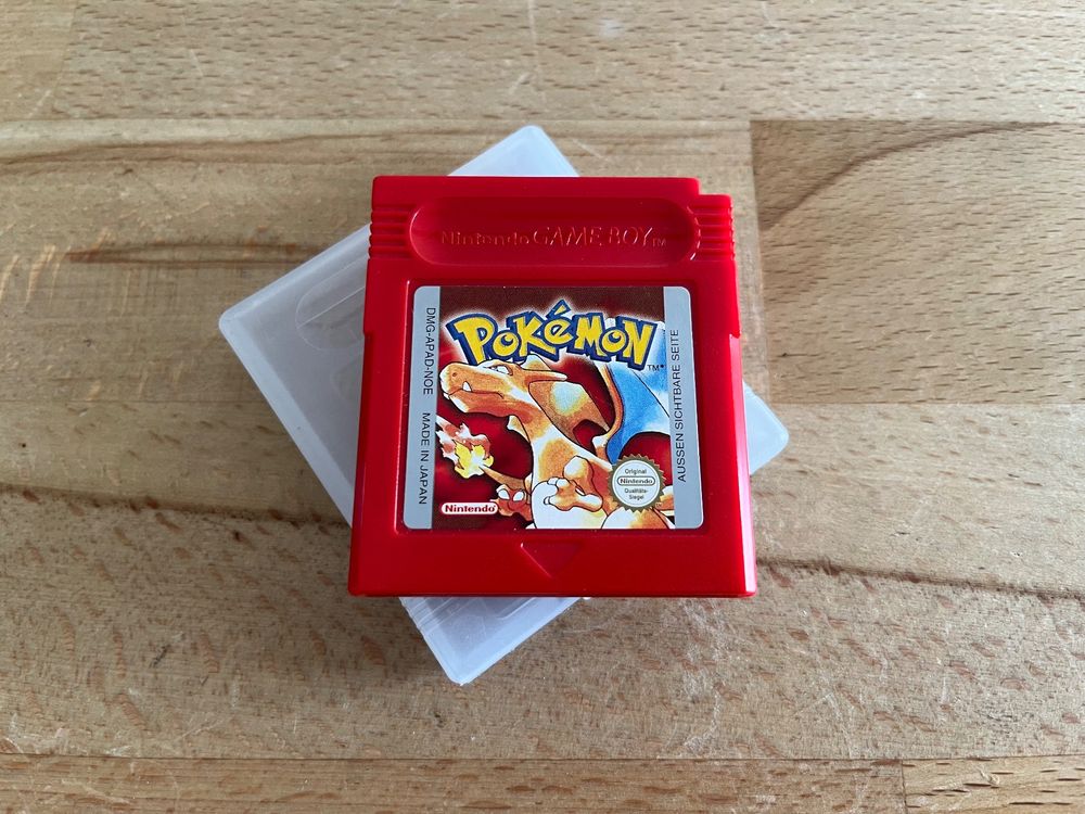 Pokémon Rote Edition - Game Boy - original - Deutsch (Gebraucht) in ...