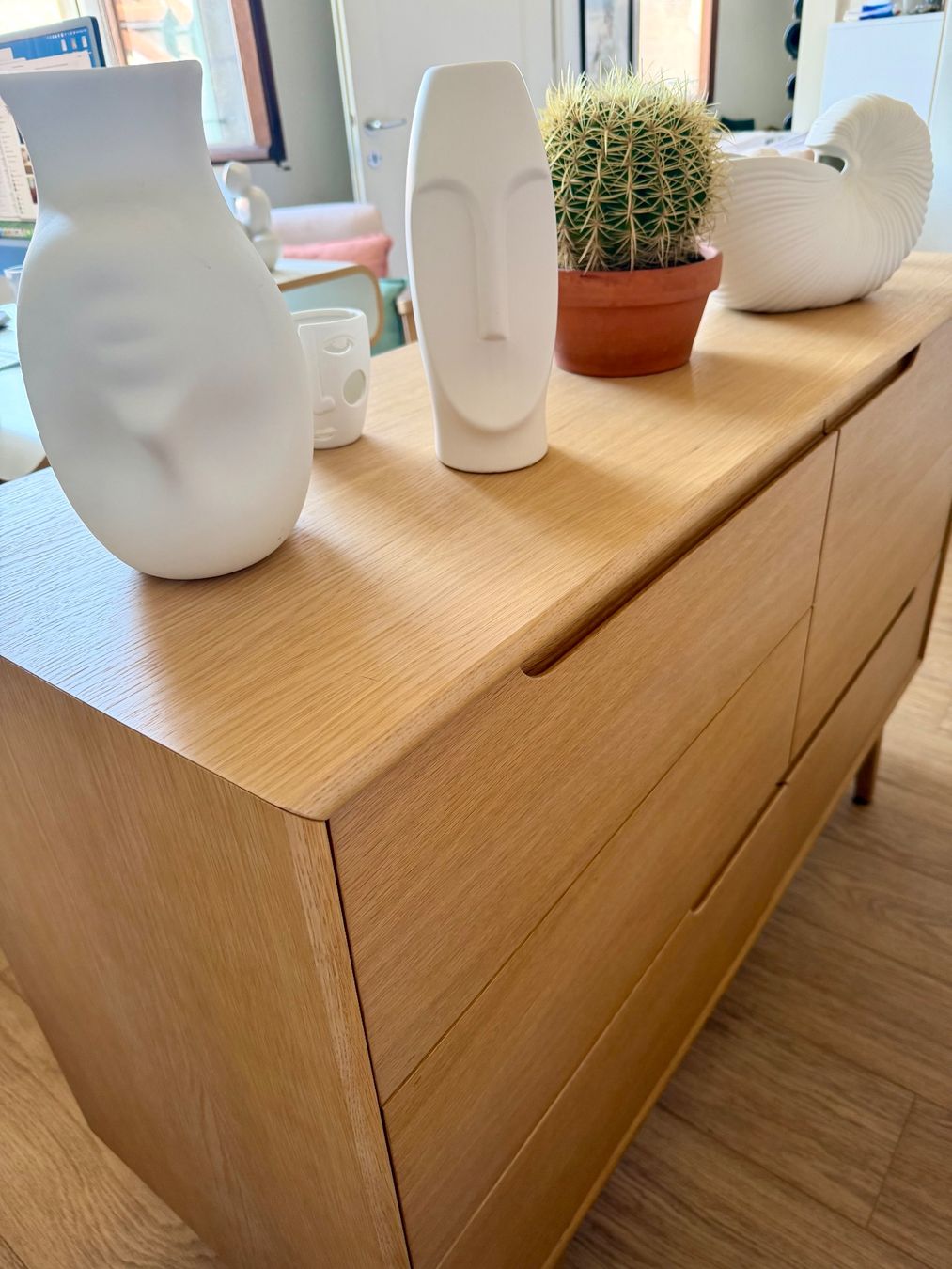 Cassettiere: Commode design en bois clair | Light wood designer chest – Usato da Carouge GE venduto da mma_7n9b 1