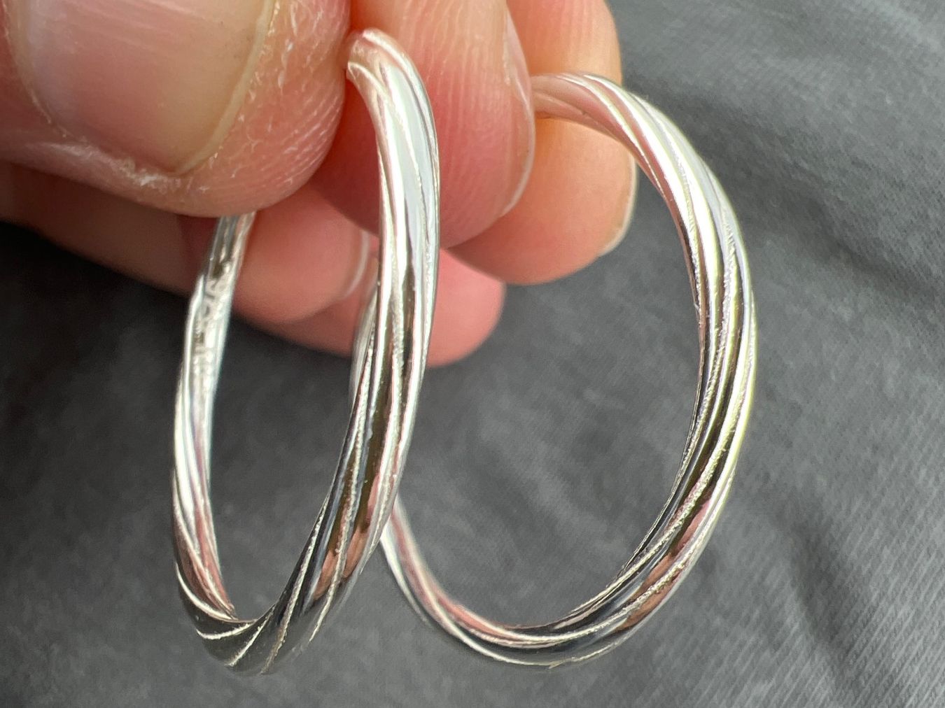 Ohrringe & -stecker: Creolen 925 Silber – Gebraucht aus Niederuzwil von leo_8857 3