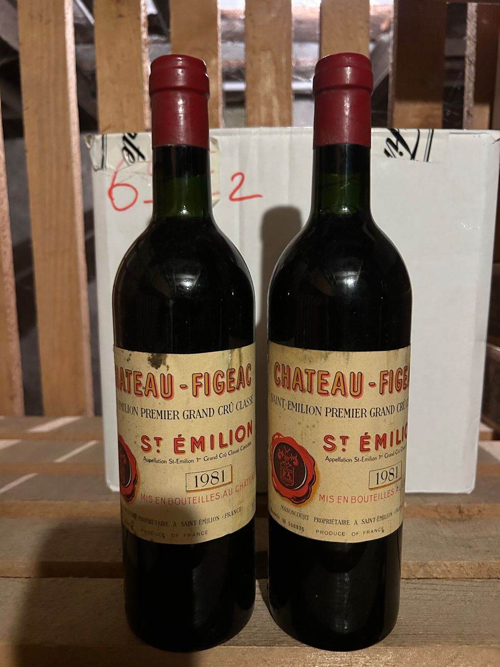 Wein: Château Figeac 1981 Saint-Emilion Grand Cru – Neu (gemäss Beschreibung) aus Roche VD von avediscipule 6