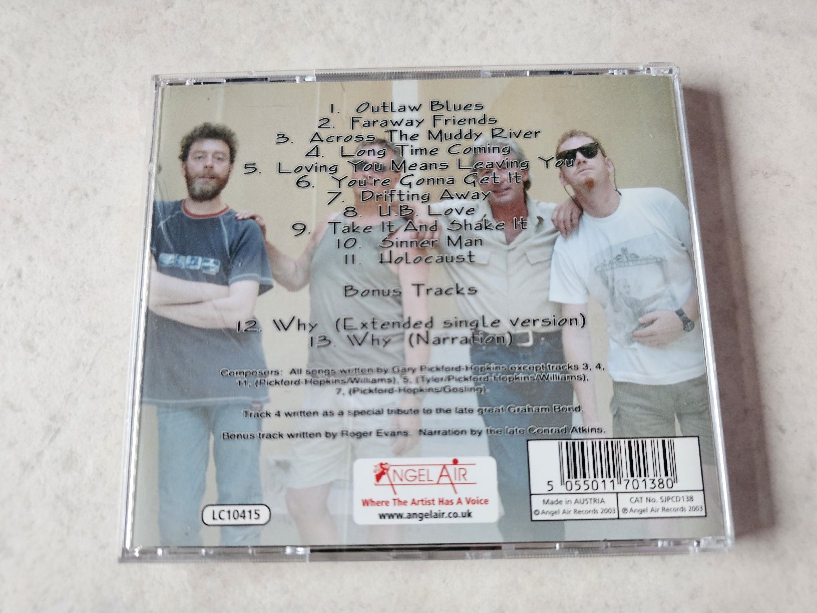 CD: Gary Pickford Hopkins  -  GPH – Usato da Schneisingen venduto da backstore24 1