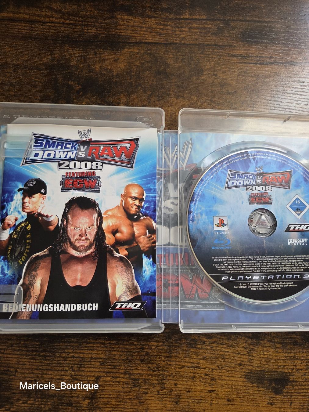 Jeux: WWE SmackDown vs Raw 2008 PS3 Spiel – D'occasion à Winterthur par Maricels_Boutique 1