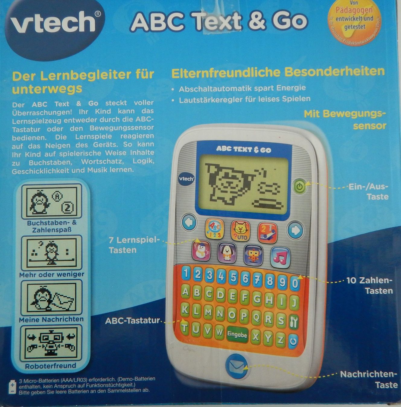 Vtech Spielzeuge: Vtech ABC Text & Go Lernbegeiter    4+   ab Fr. 1.00 – Neu (gemäss Beschreibung) aus Langendorf von  5