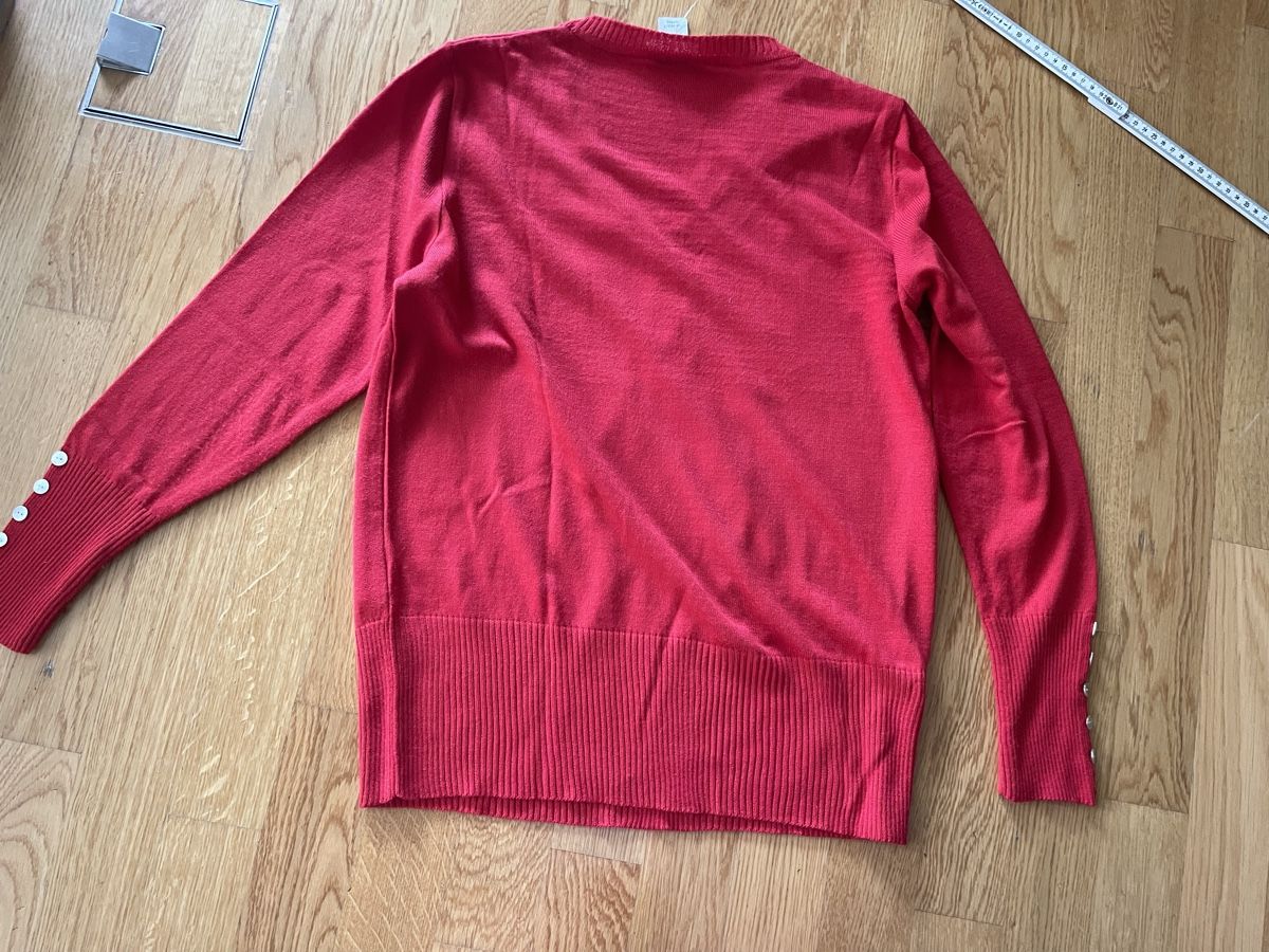Maglioni & Felpe: Roter Damenpullover Laura Kent Gr. 42 – Usato da Rüschlikon venduto da Lajniii 3