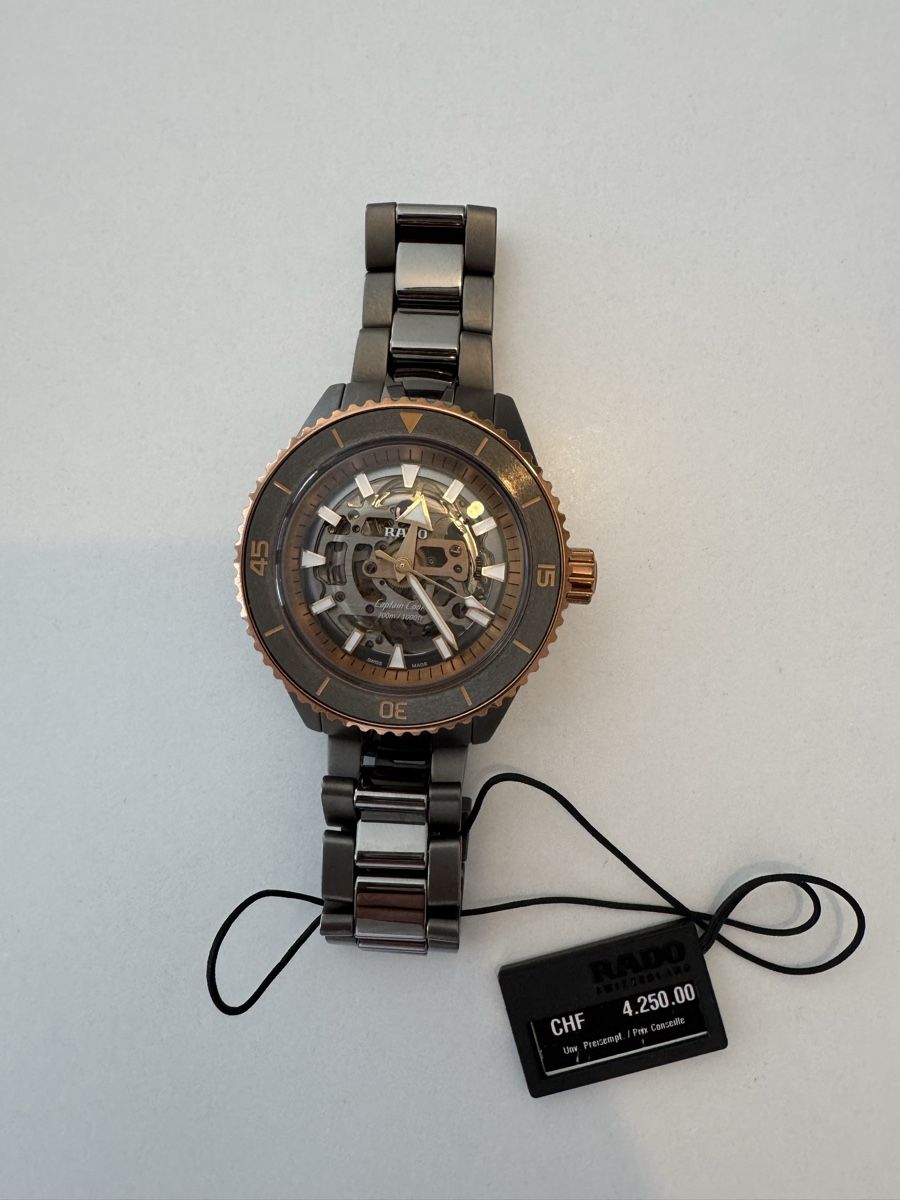 Rado Orologi: Rado captain cook high tech ceramic skeleton  – Nuovo e nell'imballaggio originale da Lausanne venduto da sai_8bx5 5